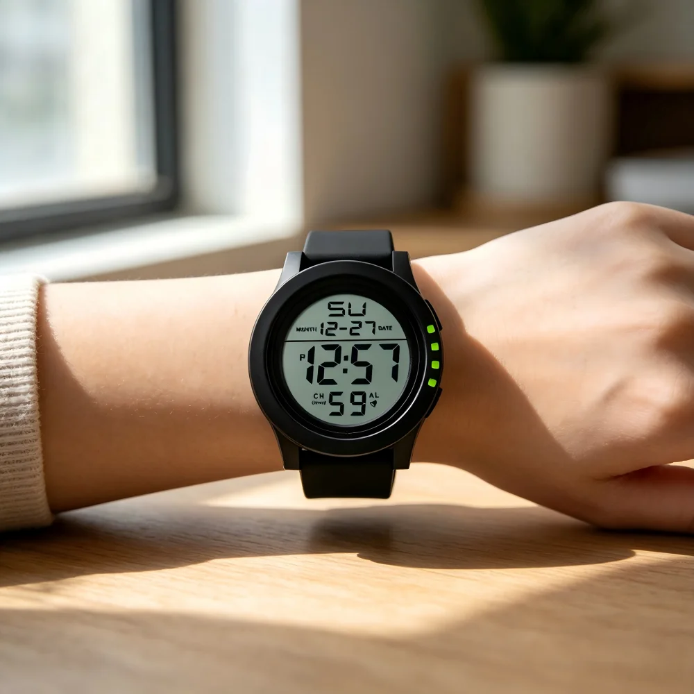 Men's Sport Waterproof LED Digital Watch
